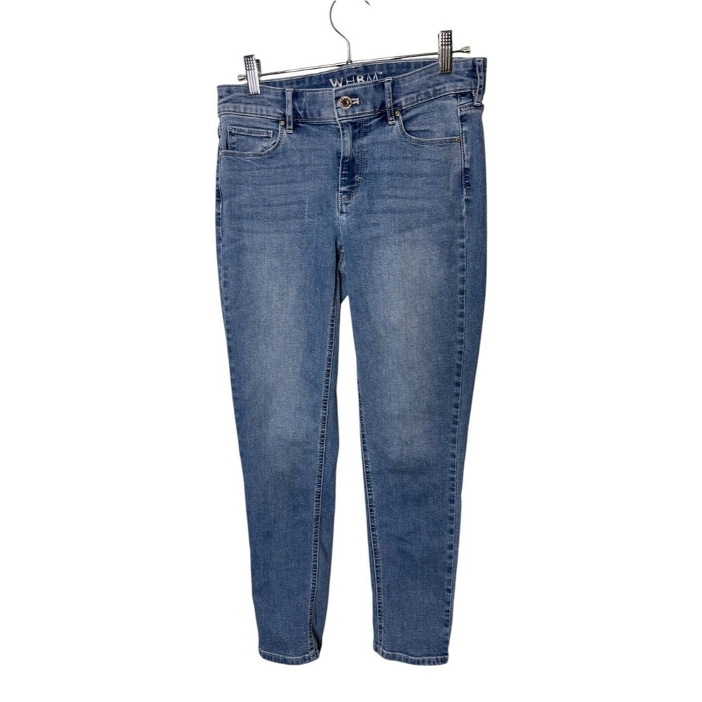 WHBM White House Black Market Blue Girlfriend Jeans Size 0